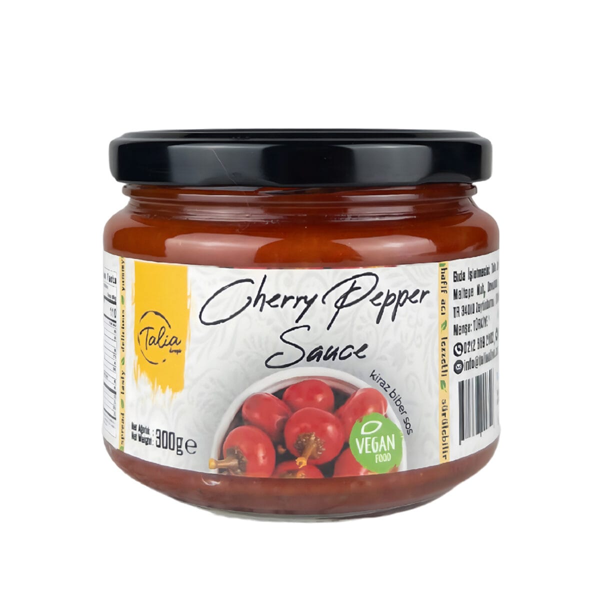Talia Cherry Pepper Sos 300 g x 12 Adet