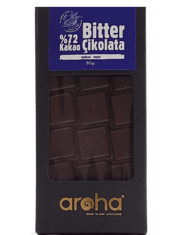 Aroha %72 Kakao Bitter Çikolata 80 g