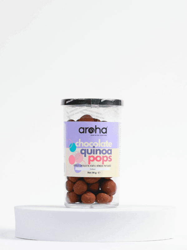 Aroha Sütlü Çikolata Kaplı Kinoa Patlağı 90 g