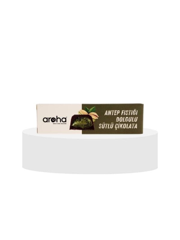 Aroha Antep Fıstığı Dolgulu Sütlü Çikolata 38 g