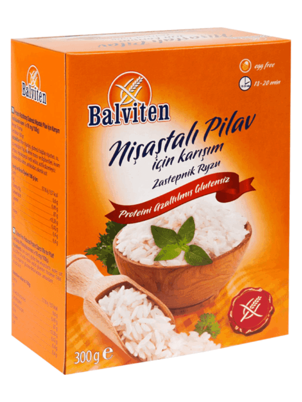 Balviten Glutensiz Pirinç İkamesi 300g x6