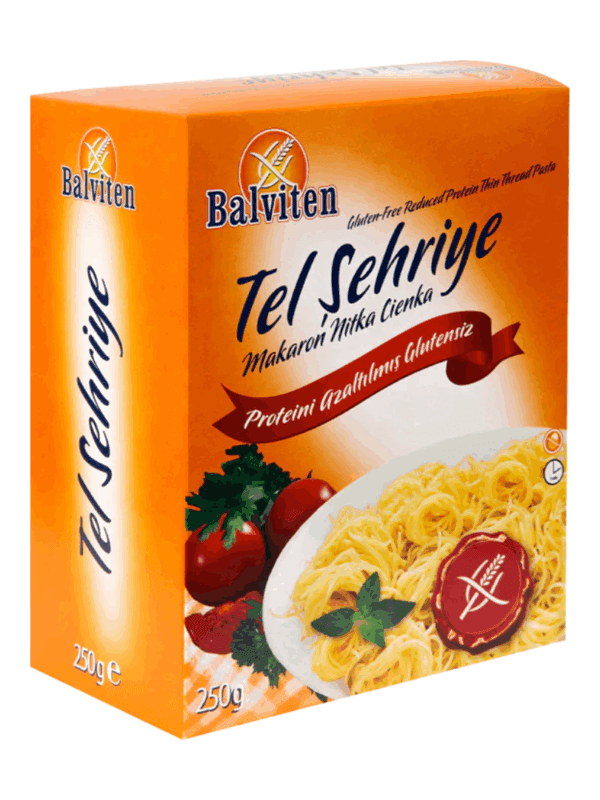 Balviten Glutensiz Tel Şehriye 250g x6