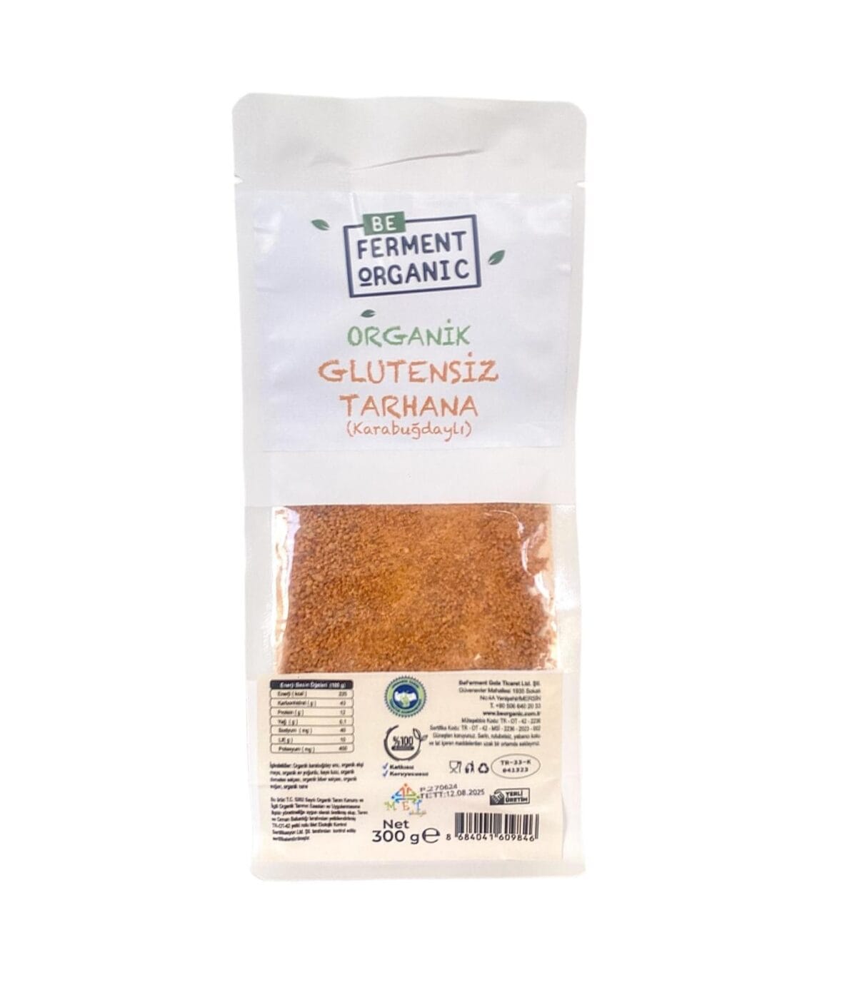 Beferment Organic Karabuğdaylı Tarhana 300 g x 4 Adet