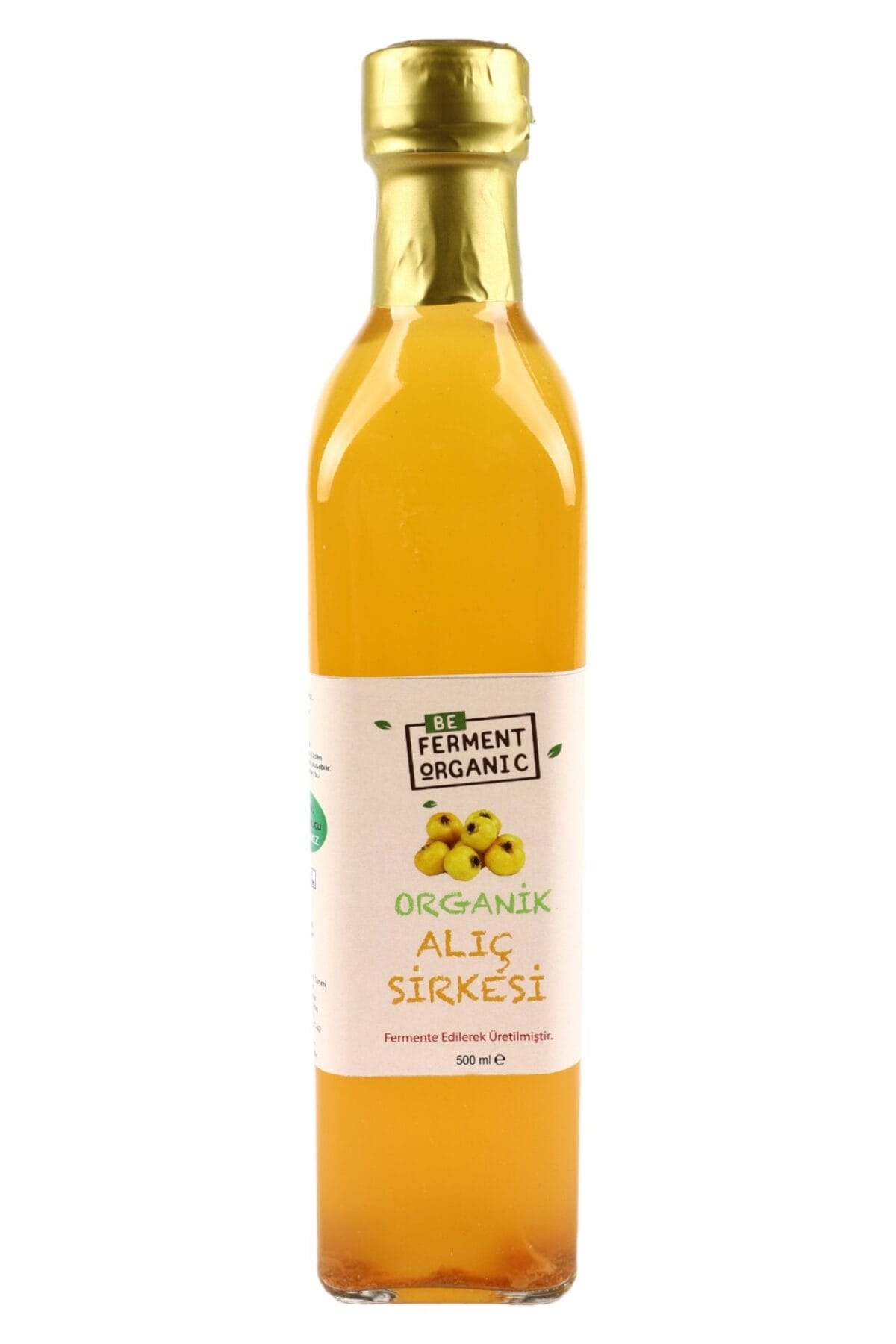 Beferment Organic Alıç Sirkesi 500 mL x 4 Adet