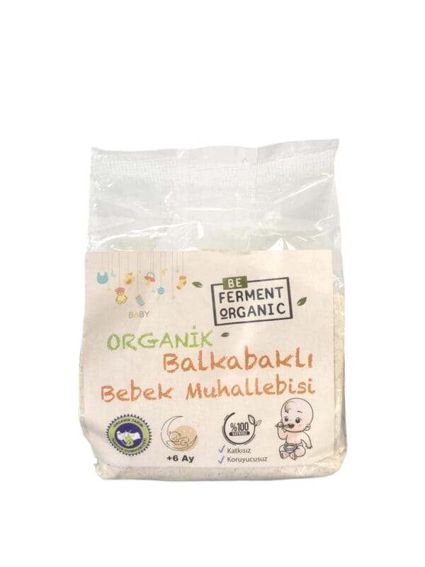 Beferment Organic Balkabaklı Muhallebi 180 g x 4 Adet