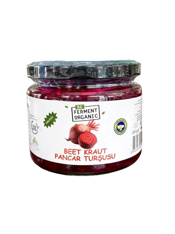Beferment Organic Beetkraut Turşu 250 g x 4 Adet
