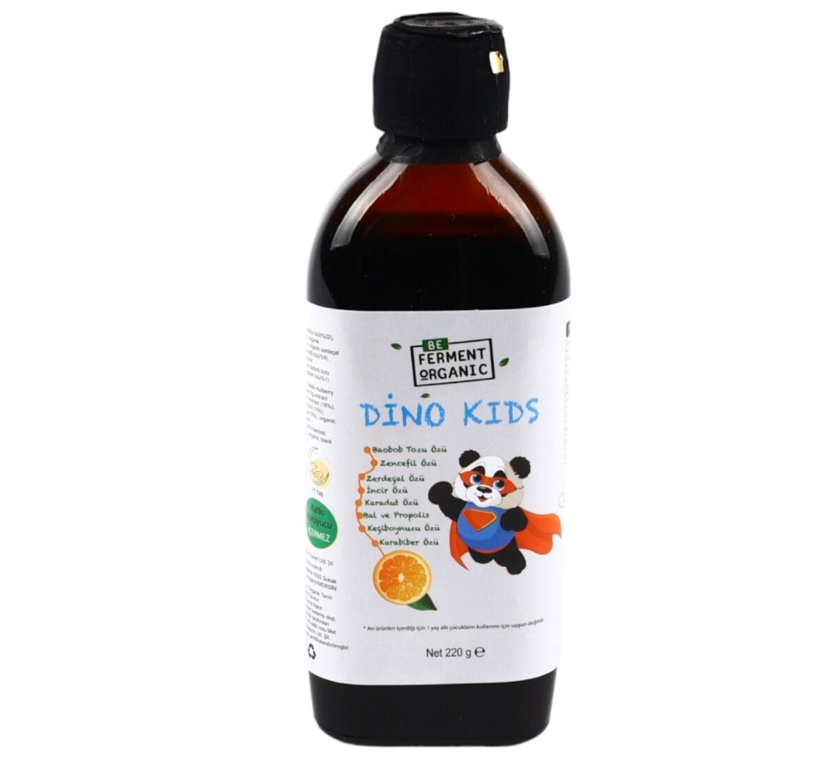 Beferment Organic Dino Kids Öz Karışım 220 g x 4 Adet