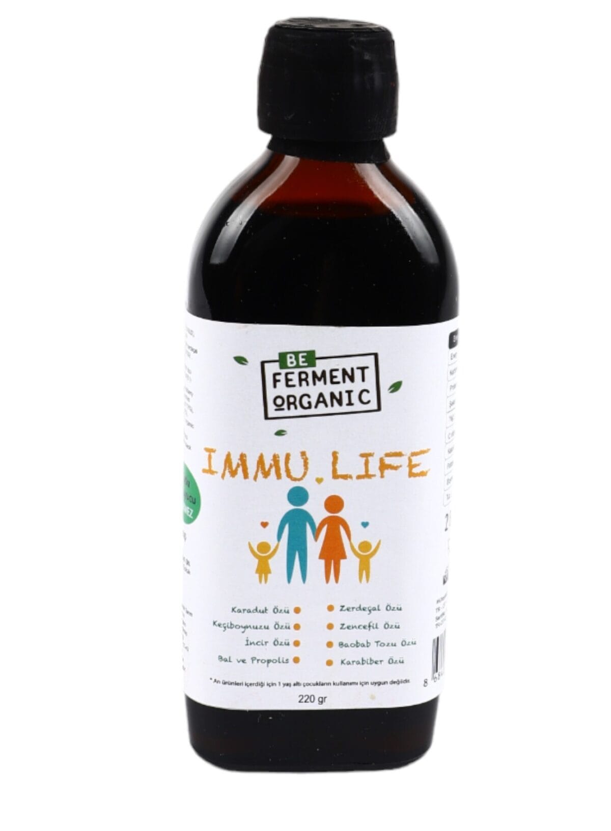 Beferment Organic Immu Life 220 g x 4 Adet