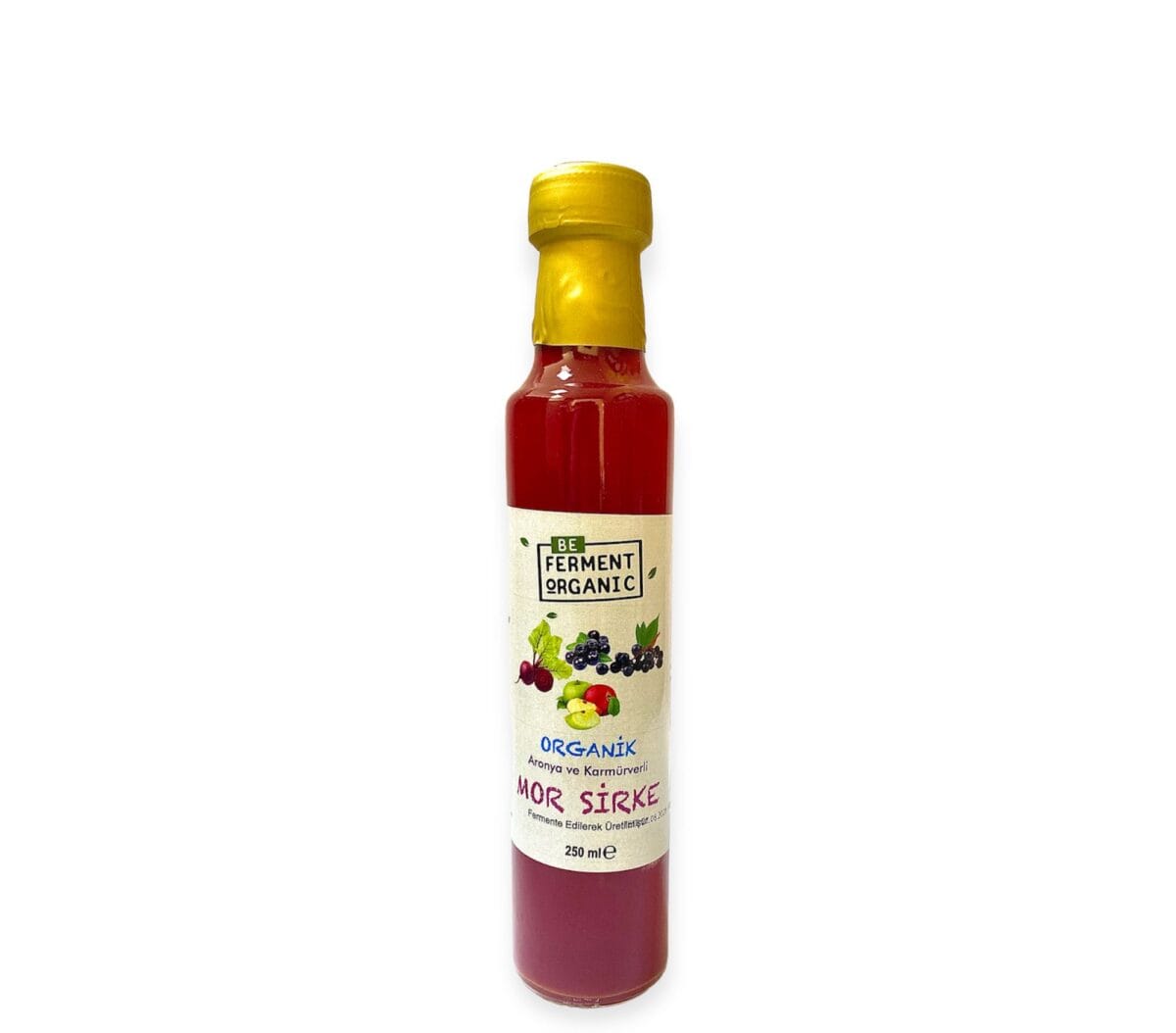 Beferment Organic Mor Sirke 250 mL x 4 Adet