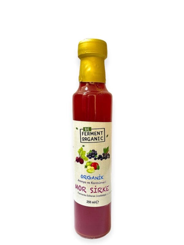 Beferment Organic Mor Sirke 250 mL x 4 Adet