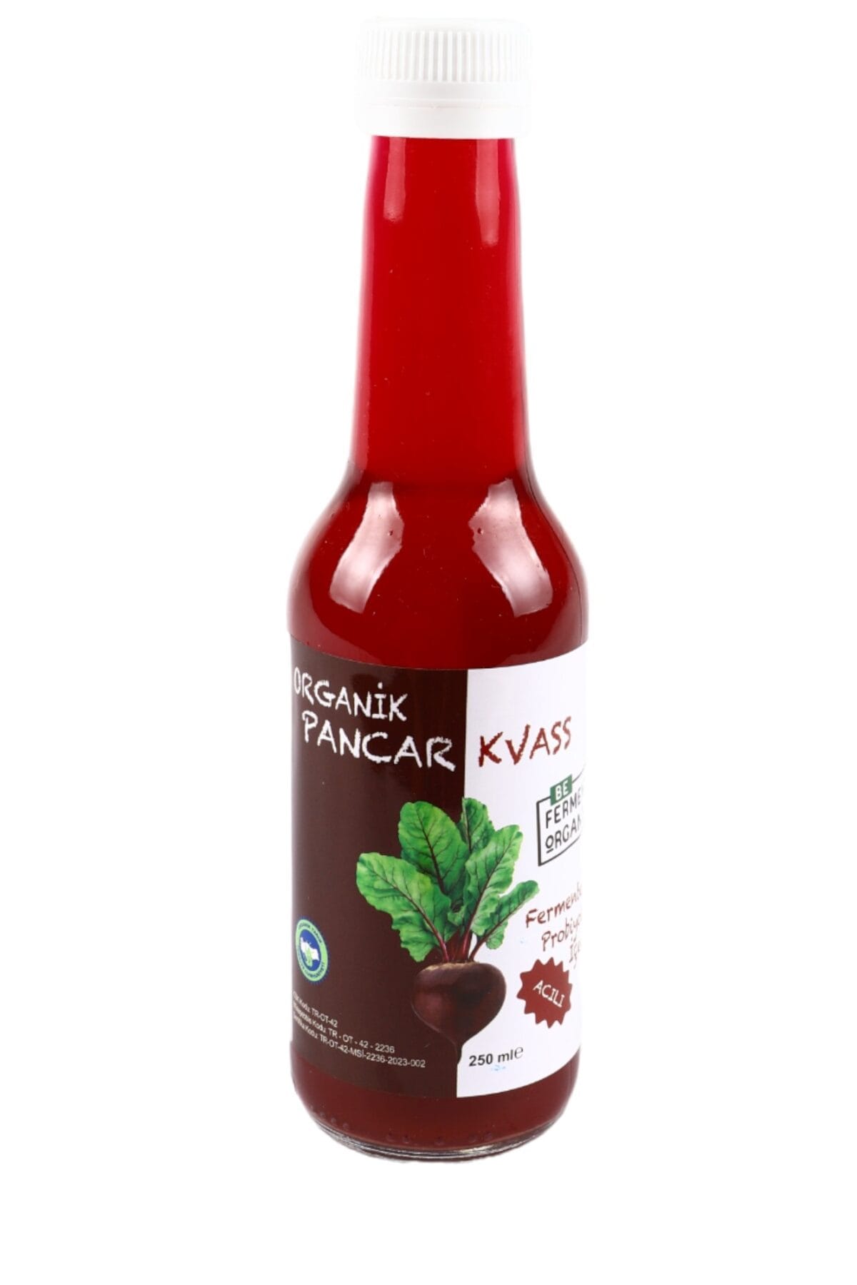 Beferment Organic Pancar Kvass Acılı 250 mL x 4 Adet