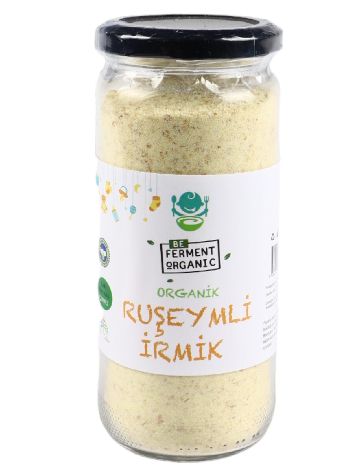 Beferment Organic Ruşeym İrmik 330 g x 4 Adet