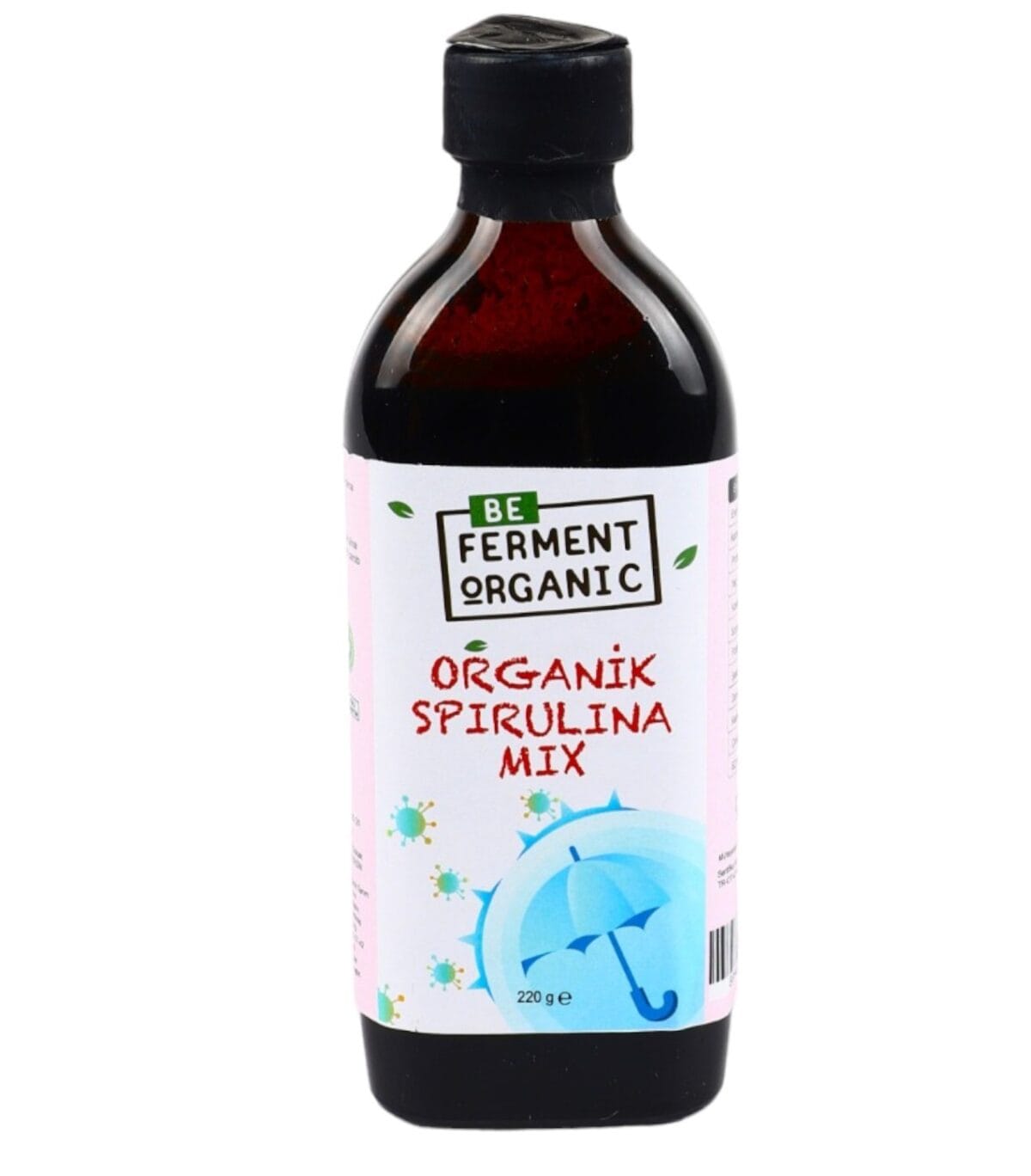 Beferment Organic Spirulinalı Mix 220 g x 4 Adet