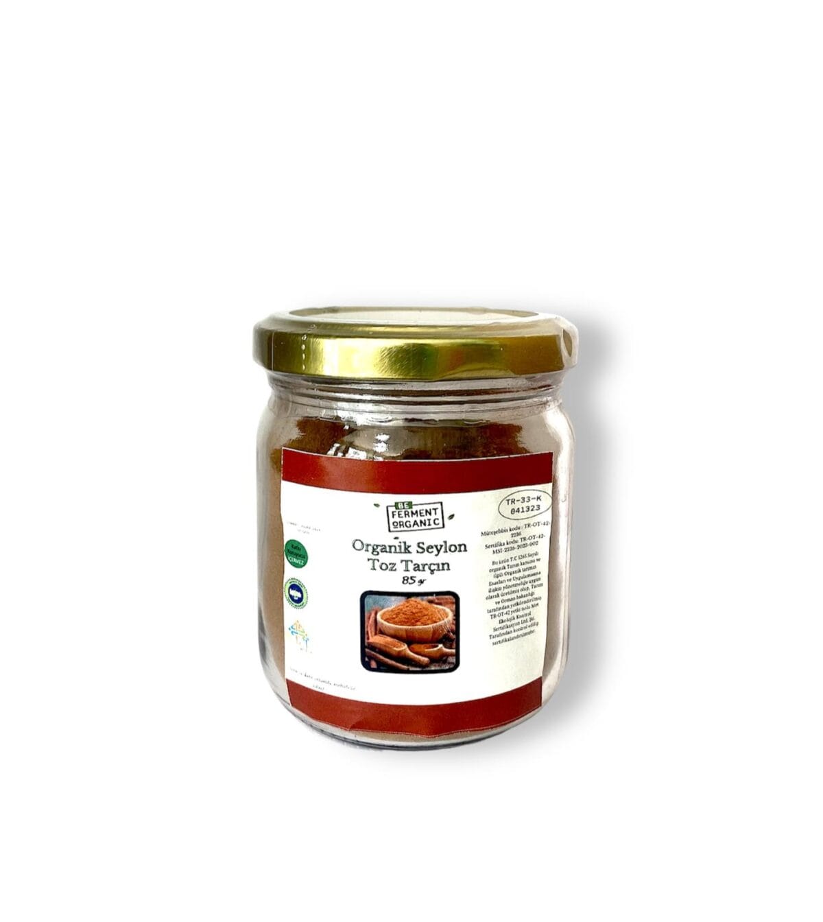 Beferment Organic Toz Tarçın 85 g x 4 Adet