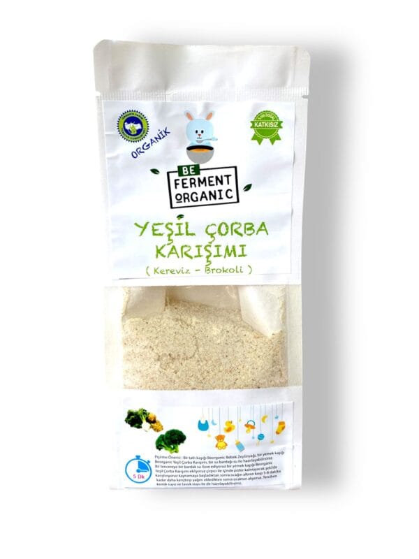 Beferment Organic Yeşil Çorba Karışımı 180 g x 4 Adet