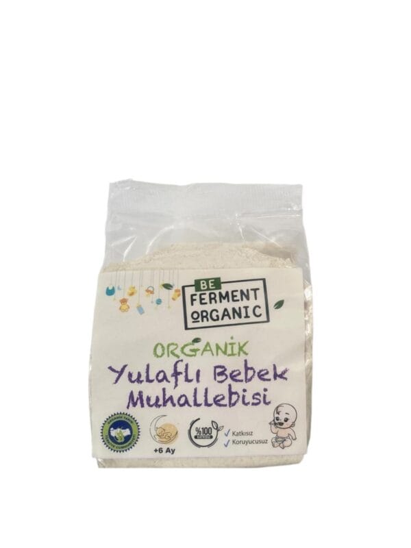 Beferment Organic Yulaf Unlu Muhallebi 180 g x 4 Adet