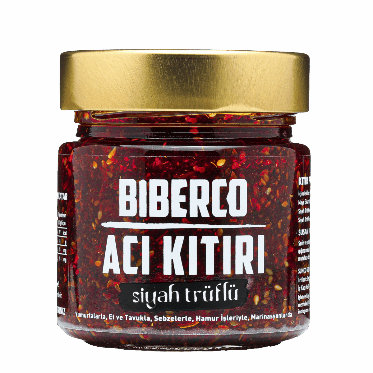 Biberco Siyah Trüflü Acı Kıtırı 200 g x 16 Adet - Görsel 2