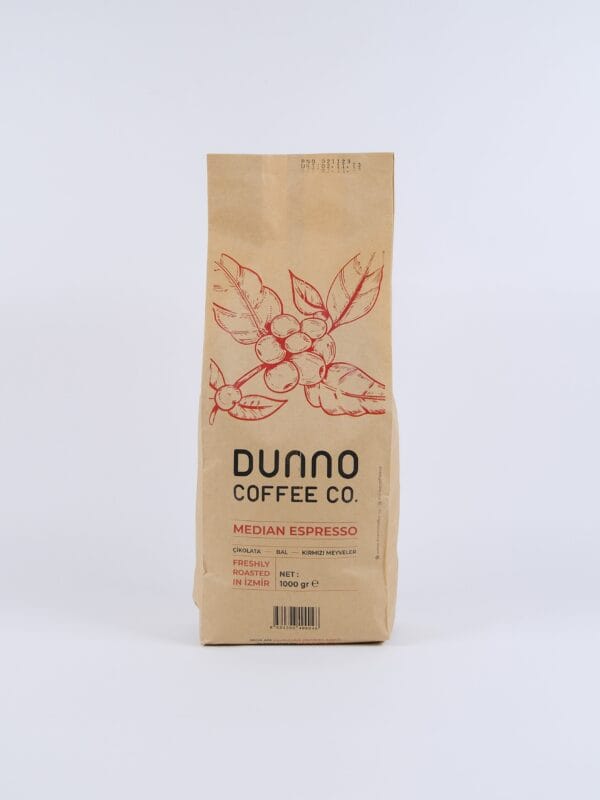 Dunno Median Espresso Blend Çekirdek Kahve 1 kg