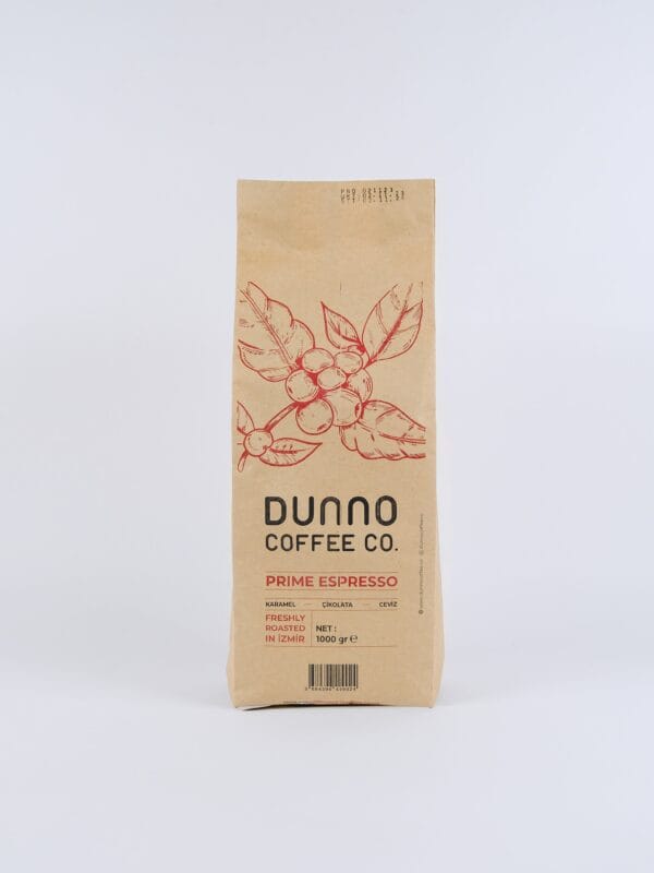 Dunno Prime Espresso Blend Çekirdek Kahve 1 kg