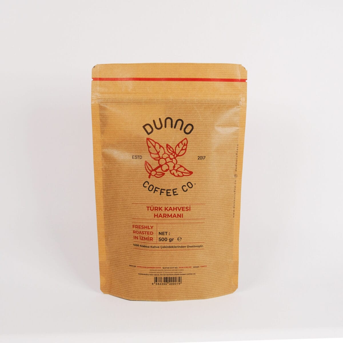 Dunno Türk Kahvesi Harmanı Öğütülmüş Kahve 500 g