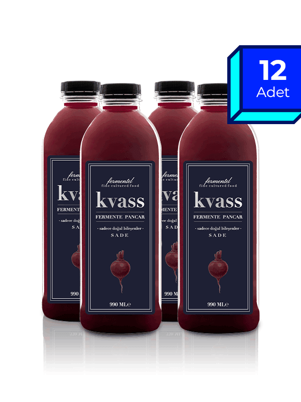 Fermentel Karışık Kvass 990 mL x 12 Adet
