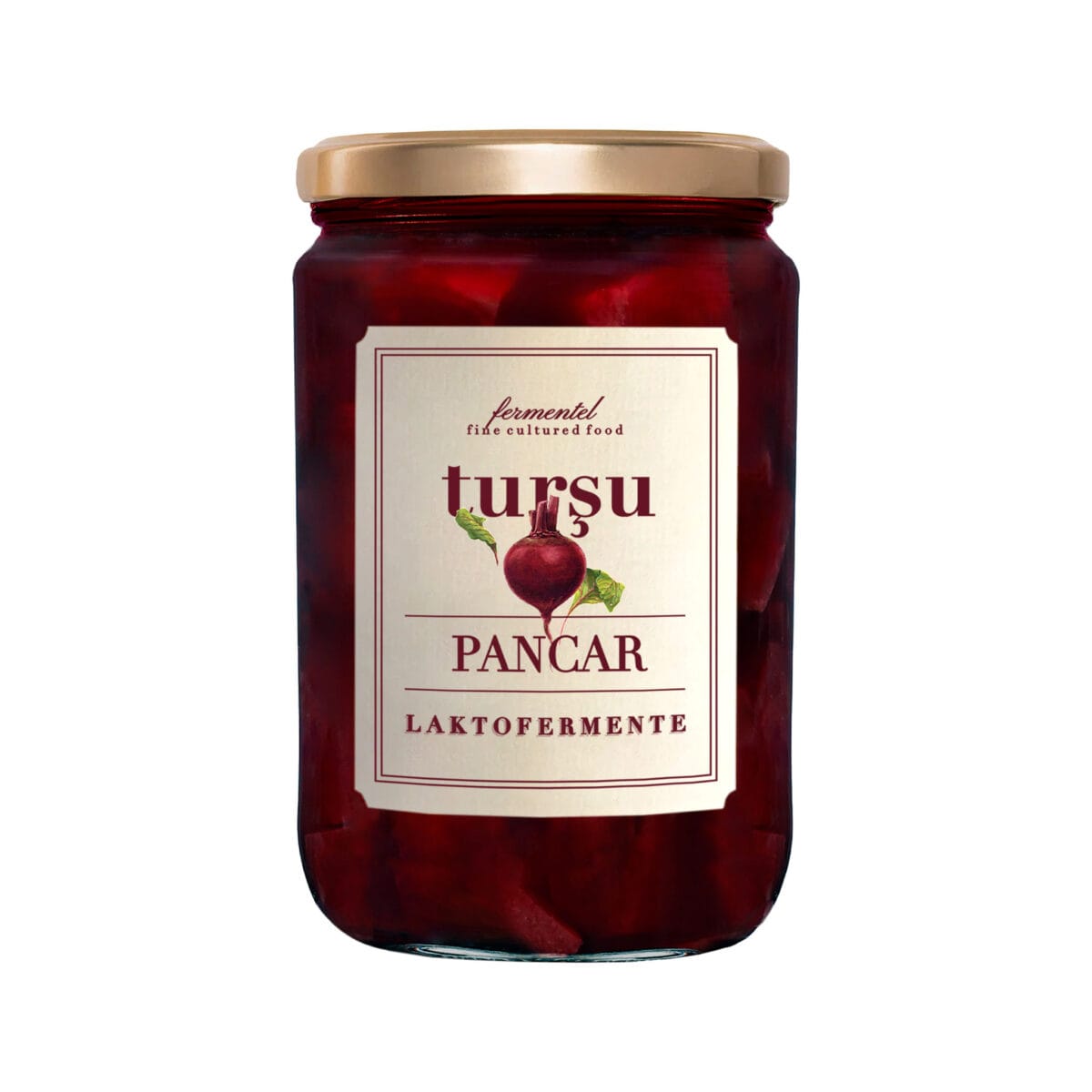 Fermentel Laktofermente Pancar Turşusu 660 mL x 12 Adet