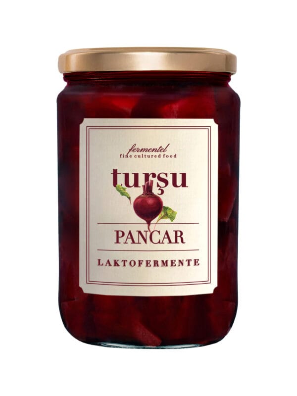 Fermentel Laktofermente Pancar Turşusu 660 mL x 12 Adet