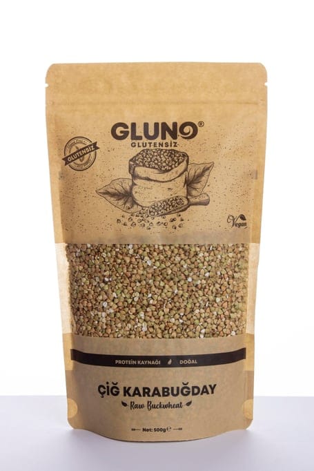 Gluno Glutensiz Çiğ Karabuğday (Greçka) 500 g