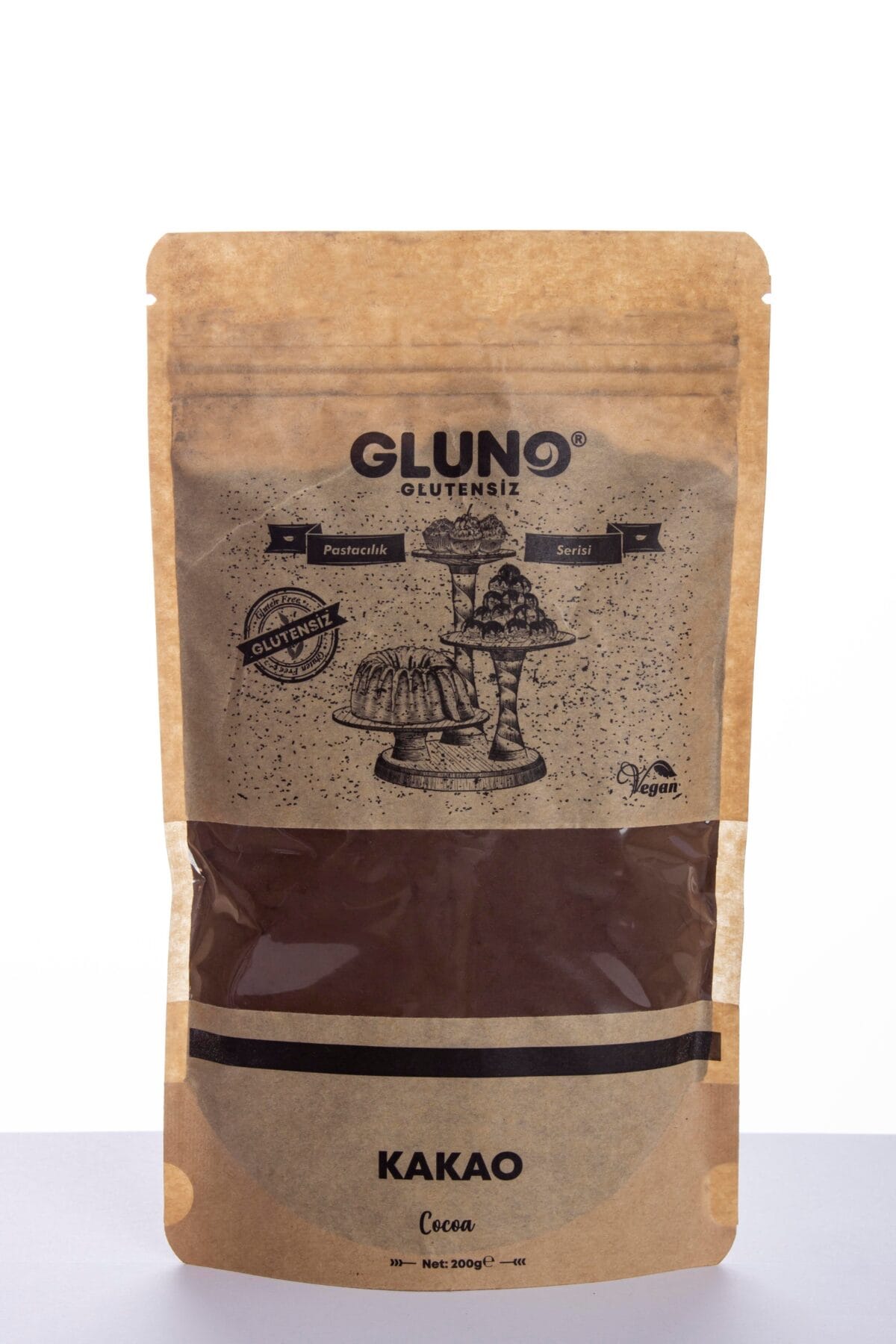 Gluno Glutensiz Kakao 200 g