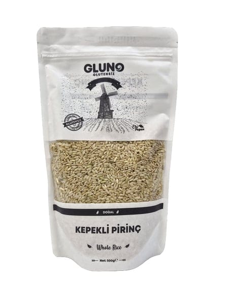 Gluno Glutensiz Kepekli Pirinç 500 g