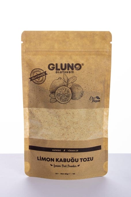 Gluno Glutensiz Limon Kabuğu Tozu 80 g