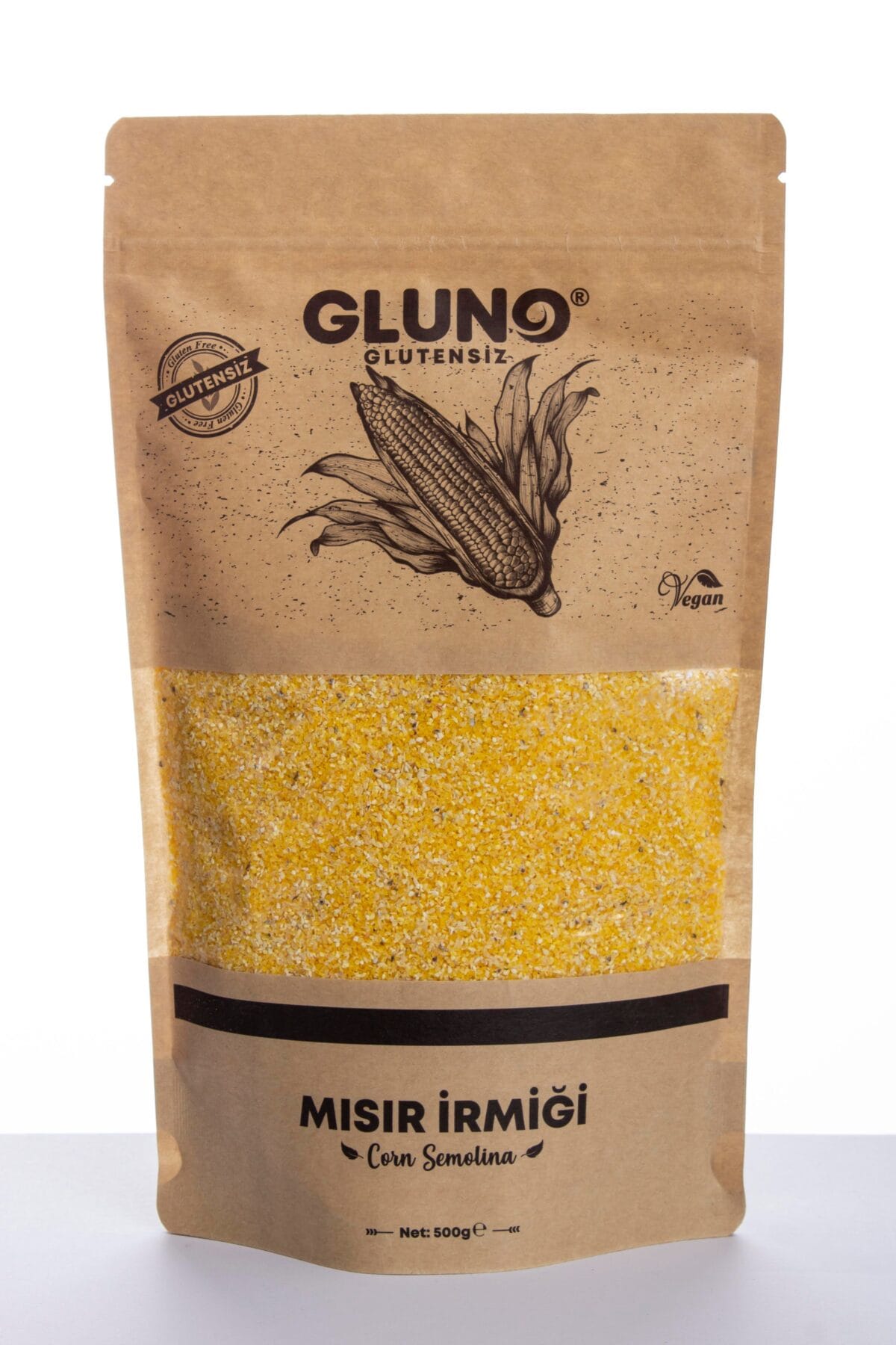 Gluno Glutensiz Mısır İrmiği 500 g