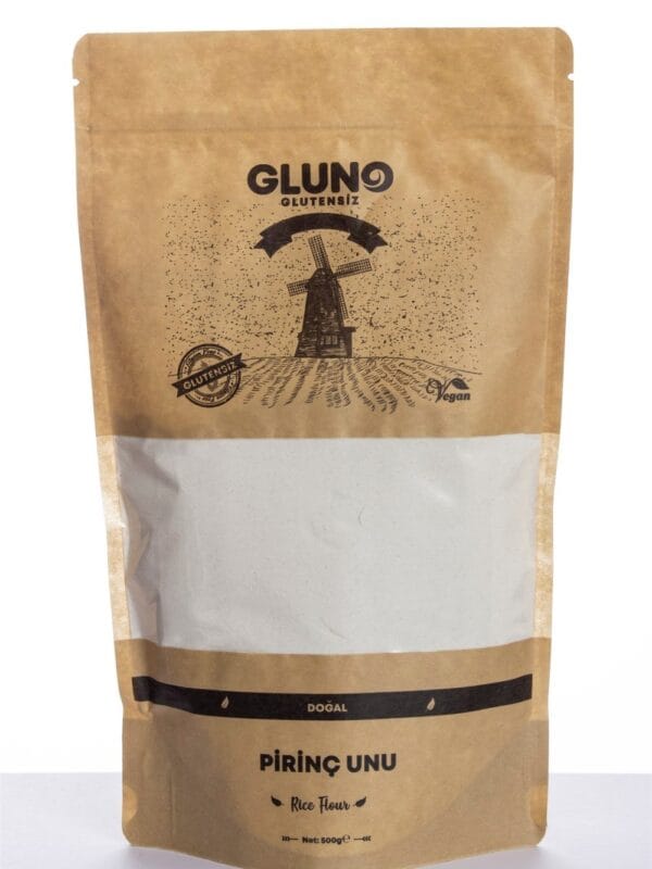 Gluno Glutensiz Pirinç Unu 500 g