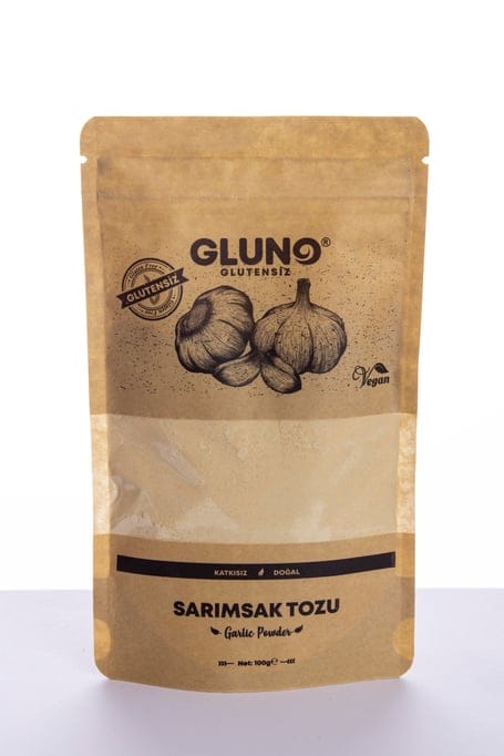 Gluno Glutensiz Sarımsak Tozu 100 g
