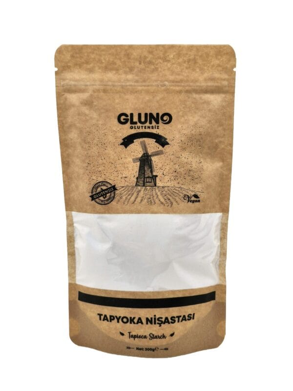 Gluno Glutensiz Tapyoka Nişastası 200 g