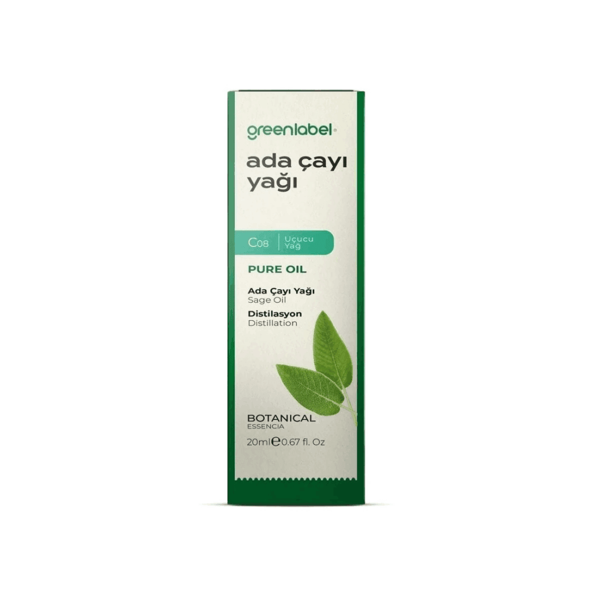 Greenlabel Adaçayı Yağı 20 mL x 6 Adet