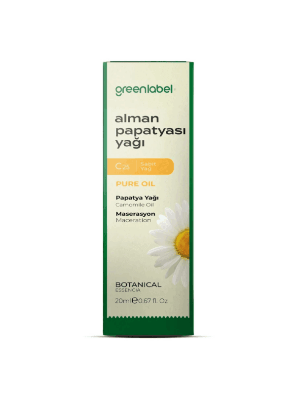 Greenlabel Alman Papatyası Yağı 20 mL x 6 Adet