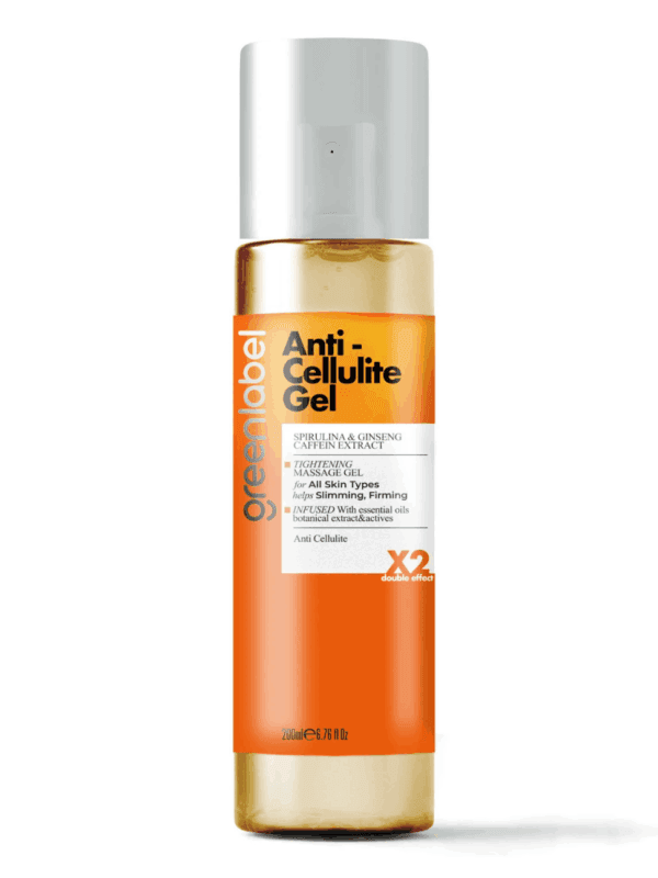 Greenlabel Anti-Cellulite Gel Spirulina ve Kafein Ekstraktlı Sıkılaştırıcı ve İnceltici Vücut Jeli 200 mL x 12 Adet