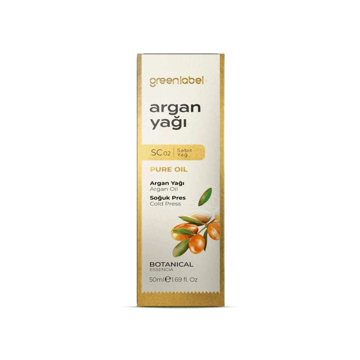 Greenlabel Argan Yağı 50 mL x 6 Adet