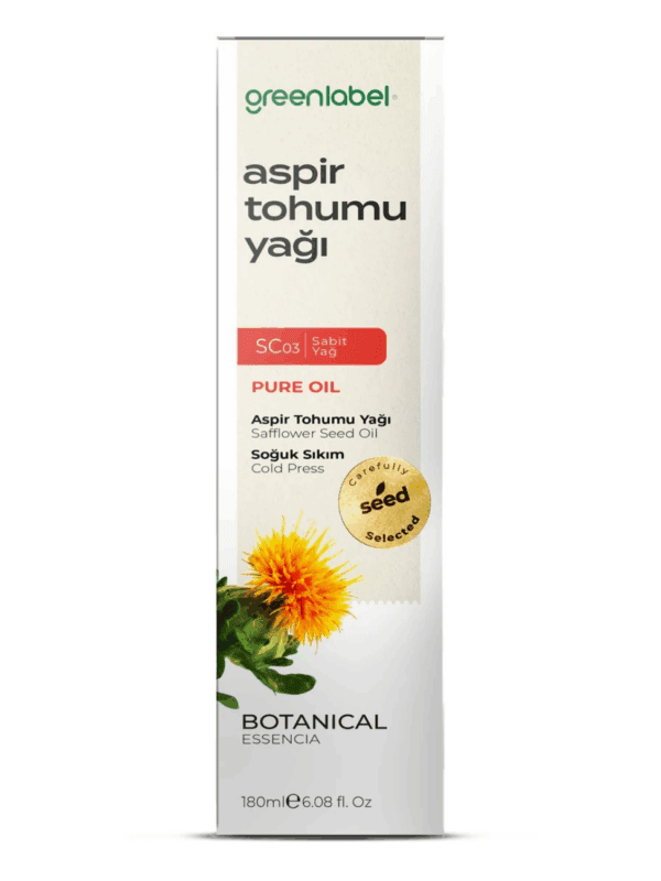 Greenlabel Aspir Tohumu Yağı 180 mL x 12 Adet