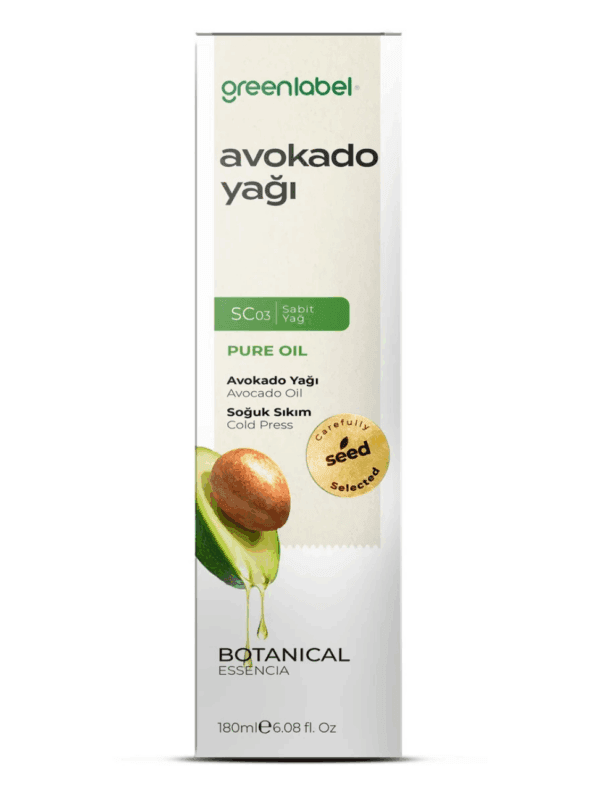 Greenlabel Avokado Yağı 180 mL x 12 Adet