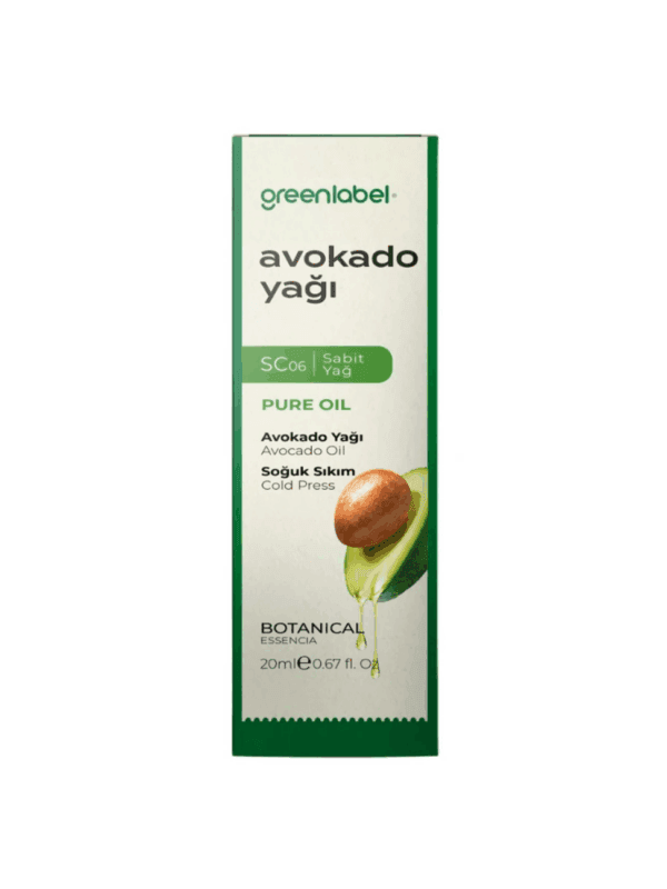 Greenlabel Avokado Yağı 20 mL x 6 Adet
