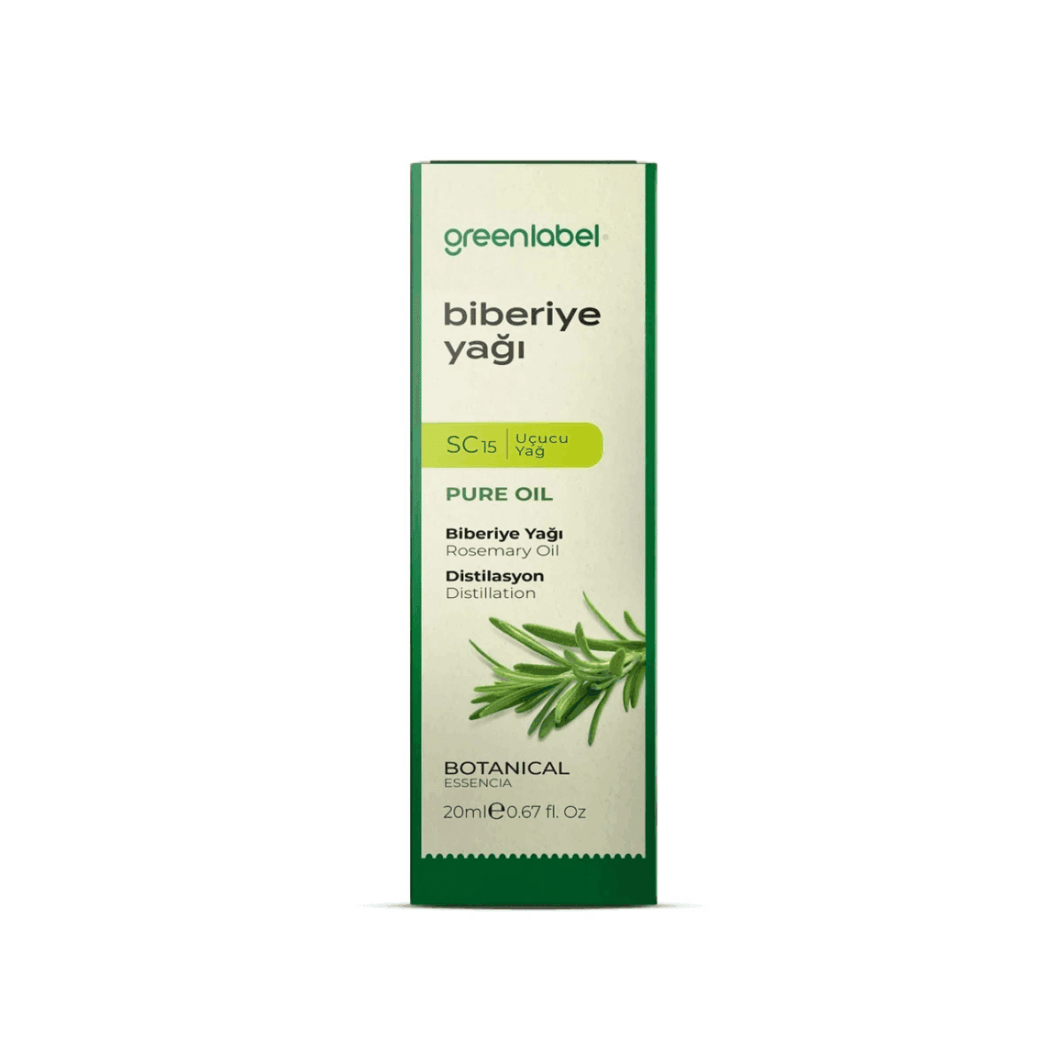Greenlabel Biberiye Yağı 20 mL x 6 Adet