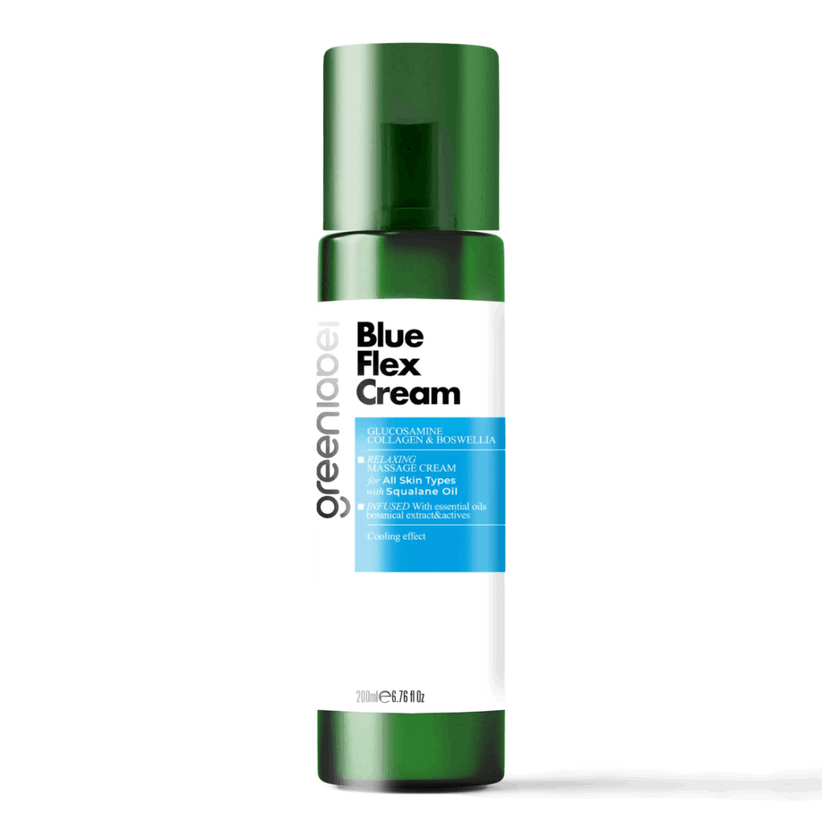 Greenlabel Blue Flex Cream Köpek Balığı Kıkırdağı & Glukozamin & MSM Vücut Jeli 200 mL x 12 Adet