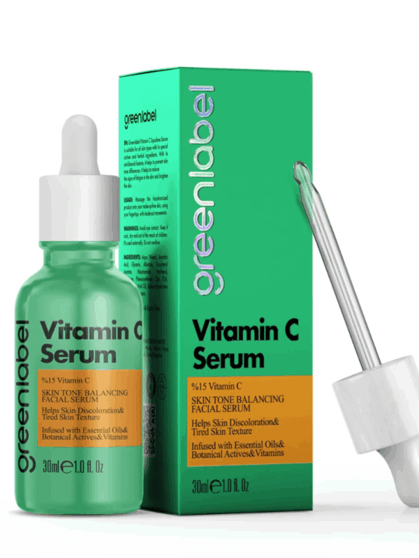 Greenlabel Aydınlatıcı ve Canlandırıcı C Vitamini Cilt Serumu 30 mL x 12 Adet
