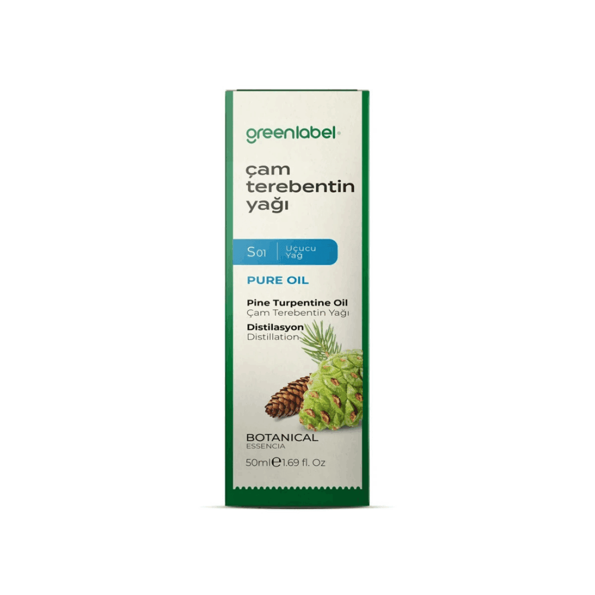 Greenlabel Çam Terebentin Yağı 50 mL x 6 Adet