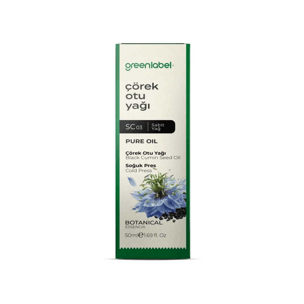 Greenlabel Çörekotu Yağı 50 mL x 6 Adet