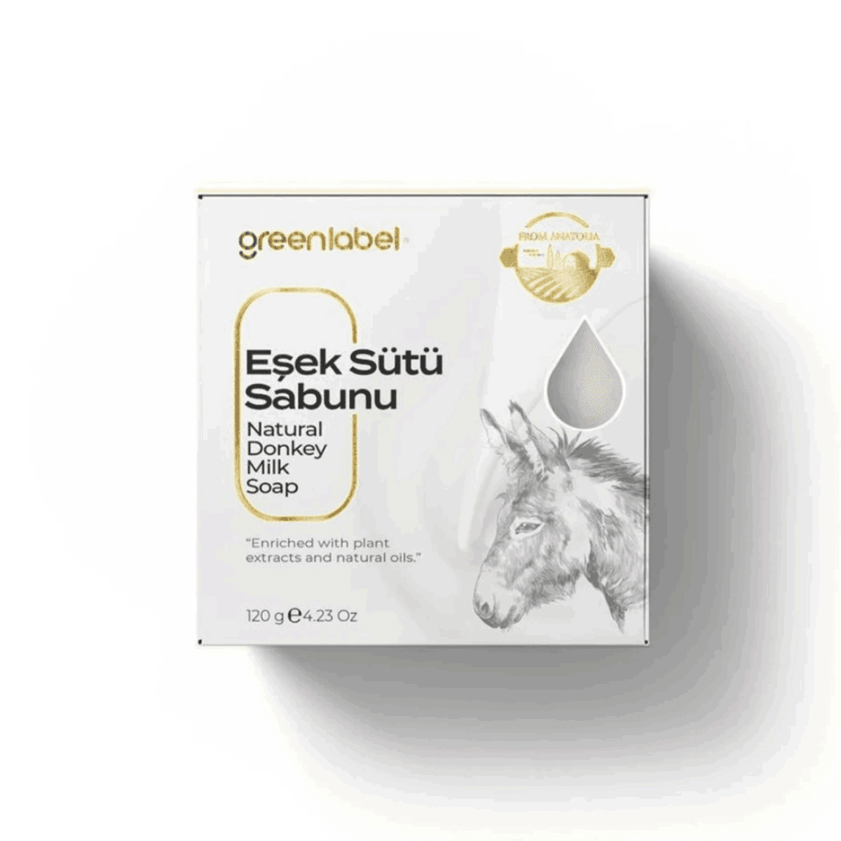 Greenlabel Doğal Eşek Sütü Sabunu 120 g x 12 Adet