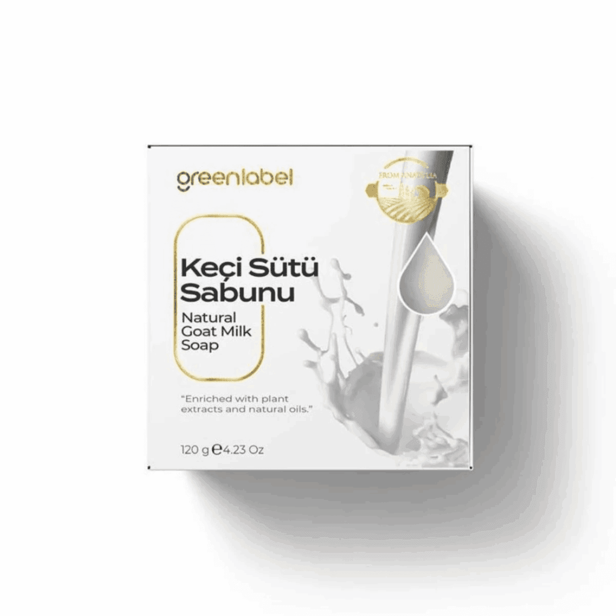 Greenlabel Doğal Keçi Sütü Sabunu 120 g x 12 Adet