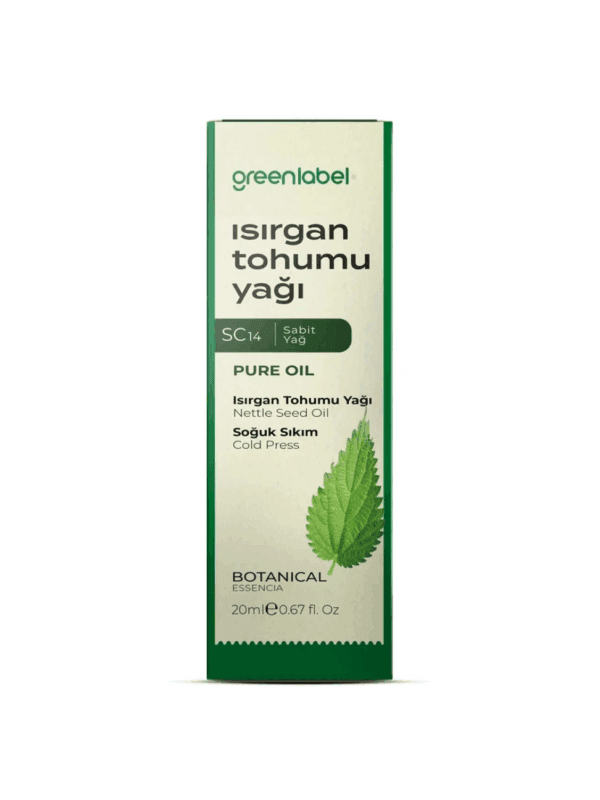Greenlabel Isırgan Tohumu Yağı 20 mL x 6 Adet
